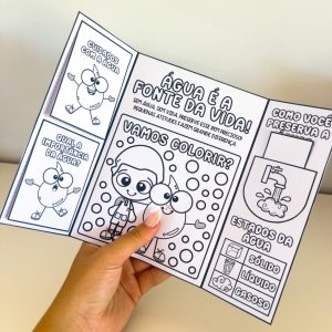 Lapbook - Dia da Água - Dia da Água - Pedagogia de Ideias Lapbook - Dia da Água - Dia da Água