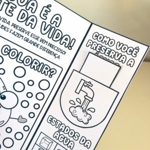 Lapbook - Dia da Água - Dia da Água - Pedagogia de Ideias Lapbook - Dia da Água - Dia da Água