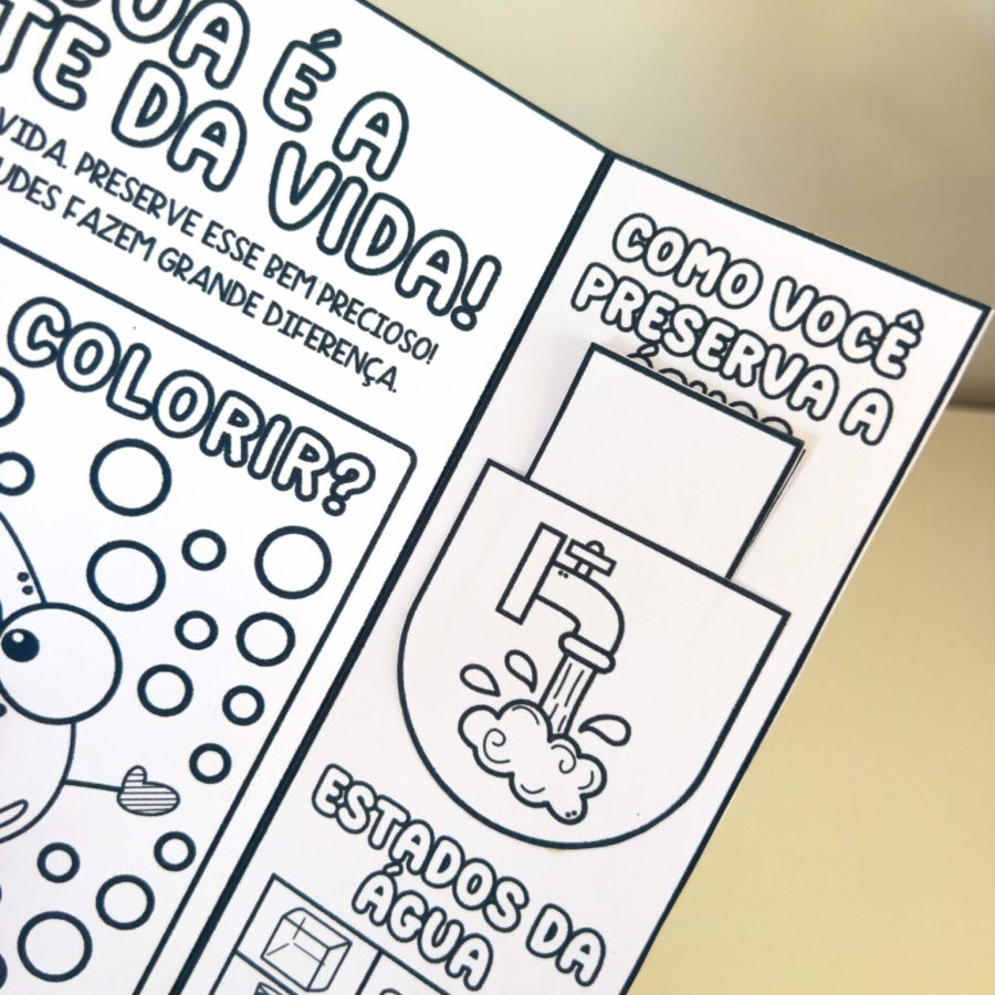 Lapbook - Dia da Água - Dia da Água - Pedagogia de Ideias Lapbook - Dia da Água - Dia da Água