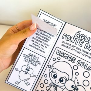 Lapbook - Dia da Água - Dia da Água - Pedagogia de Ideias Lapbook - Dia da Água - Dia da Água