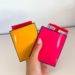 Lembrancinhas coloridas para o Dia da Mulher.