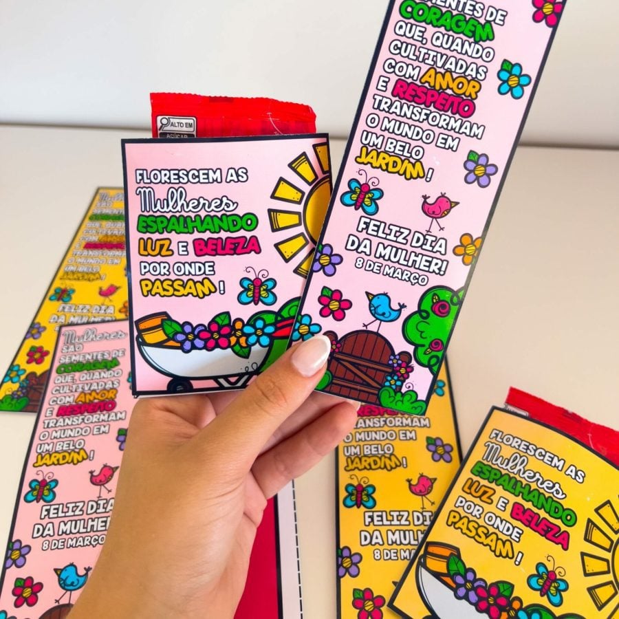 Lembrancinhas Dia da Mulher - Dia Internacional da Mulher