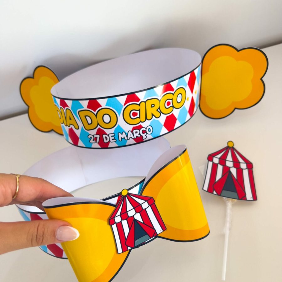 Lembrancinhas Dia do Circo - Dia do Circo - Pedagogia de Ideias Lembrancinhas Dia do Circo - Dia do Circo