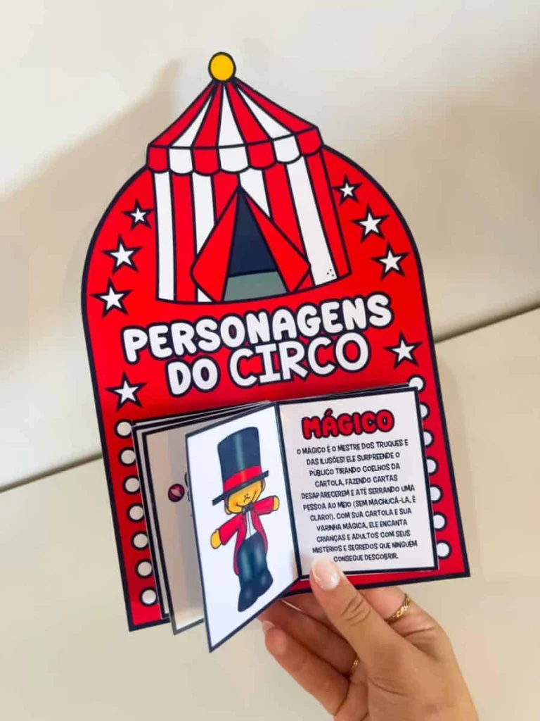 Livrinho Interativo Personagens do Circo — foto 2