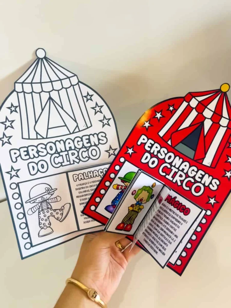Livrinho Interativo Personagens do Circo — foto 3