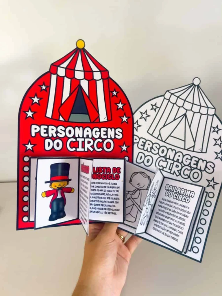 Livrinho Interativo Personagens do Circo — foto 4