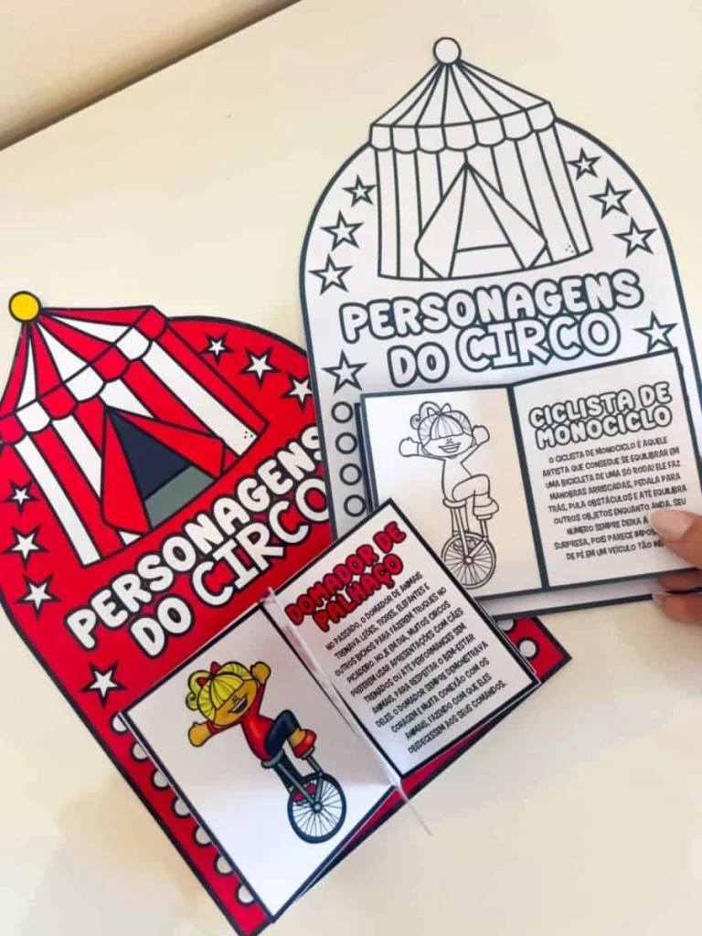Livrinho Interativo Personagens do Circo — foto 5