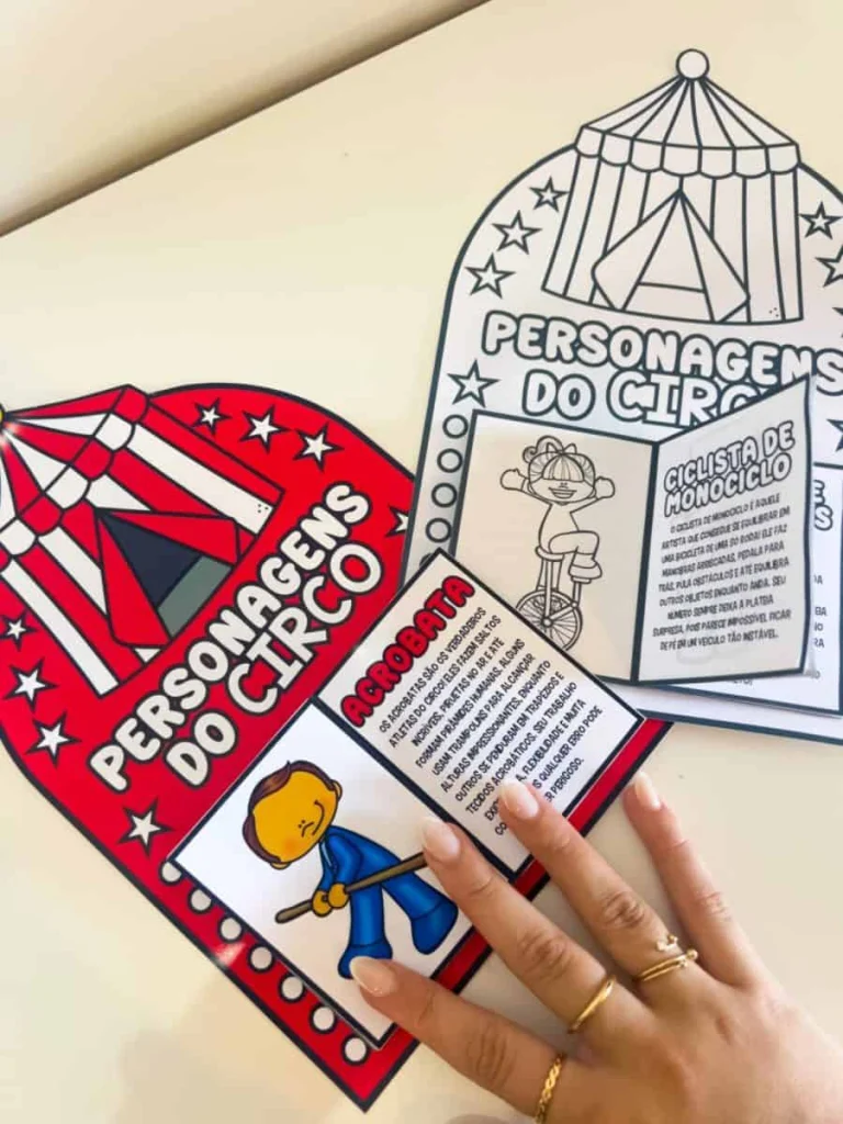 Livrinho Interativo Personagens do Circo — foto 6