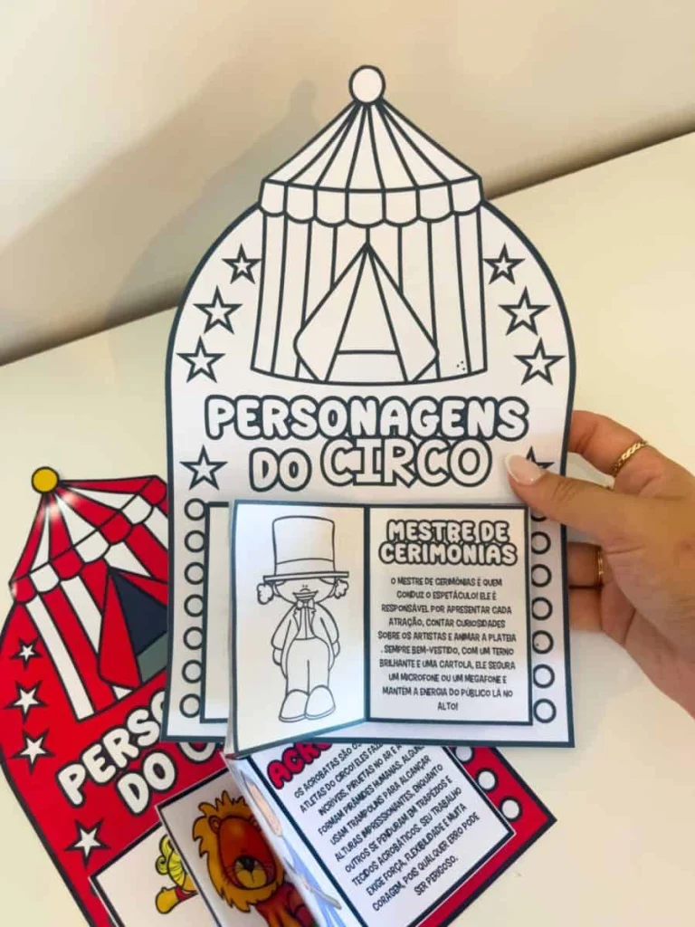 Livrinho Interativo Personagens do Circo — foto 7