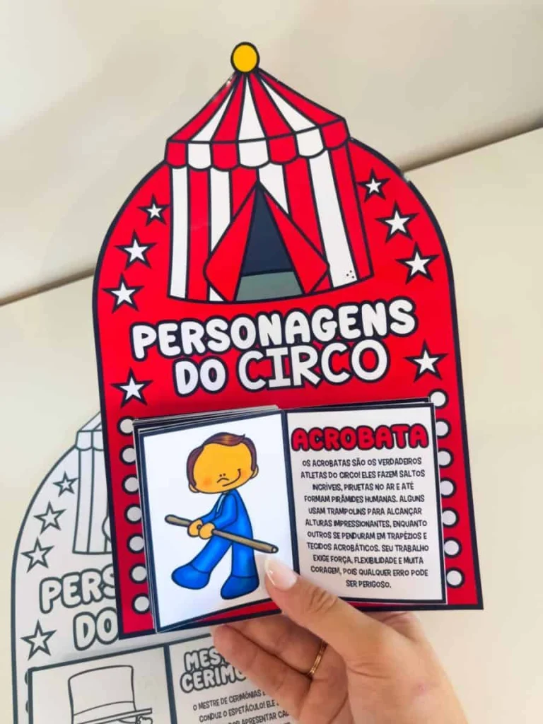 Livrinho Interativo Personagens do Circo — foto 8