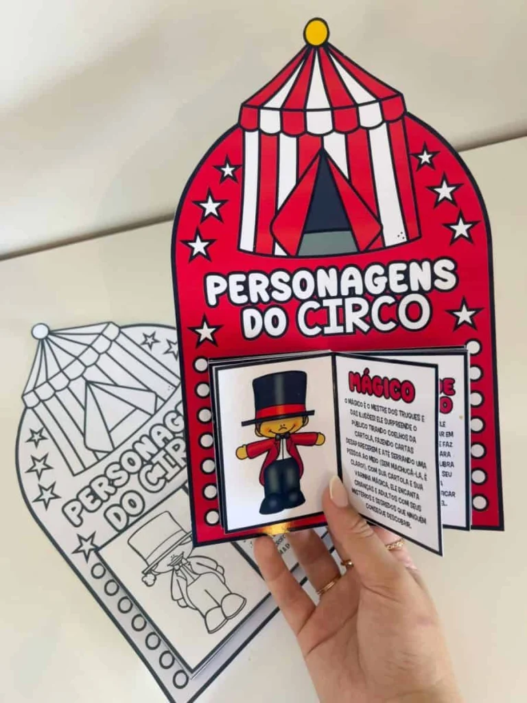 Livrinho Interativo Personagens do Circo — foto 9