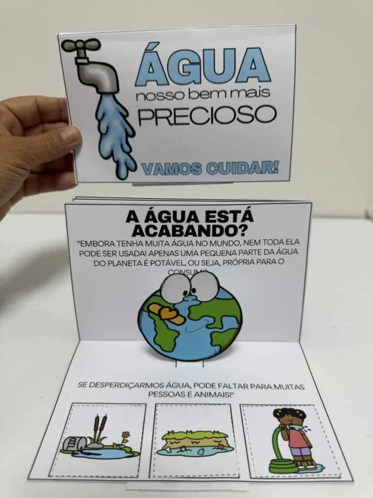 Livro Pop-Up sobre Água — foto 2