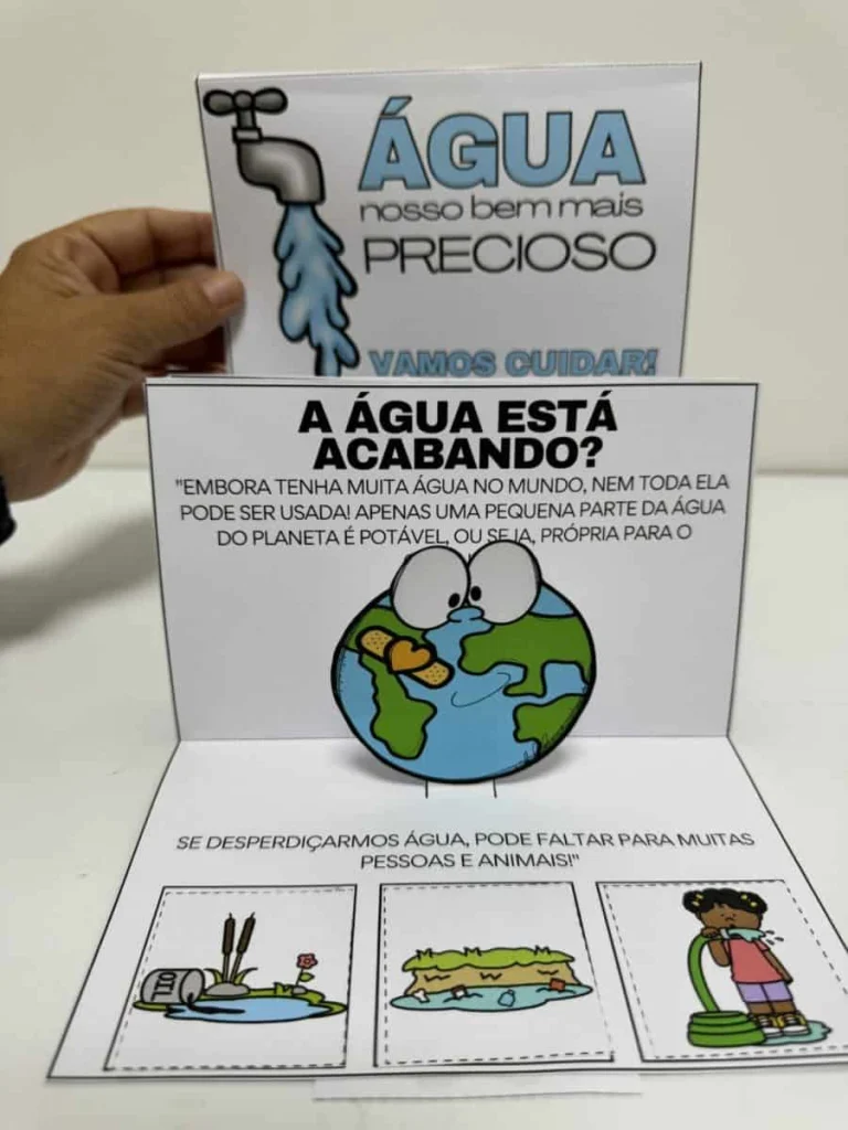 Livro Pop-Up sobre Água — foto 3