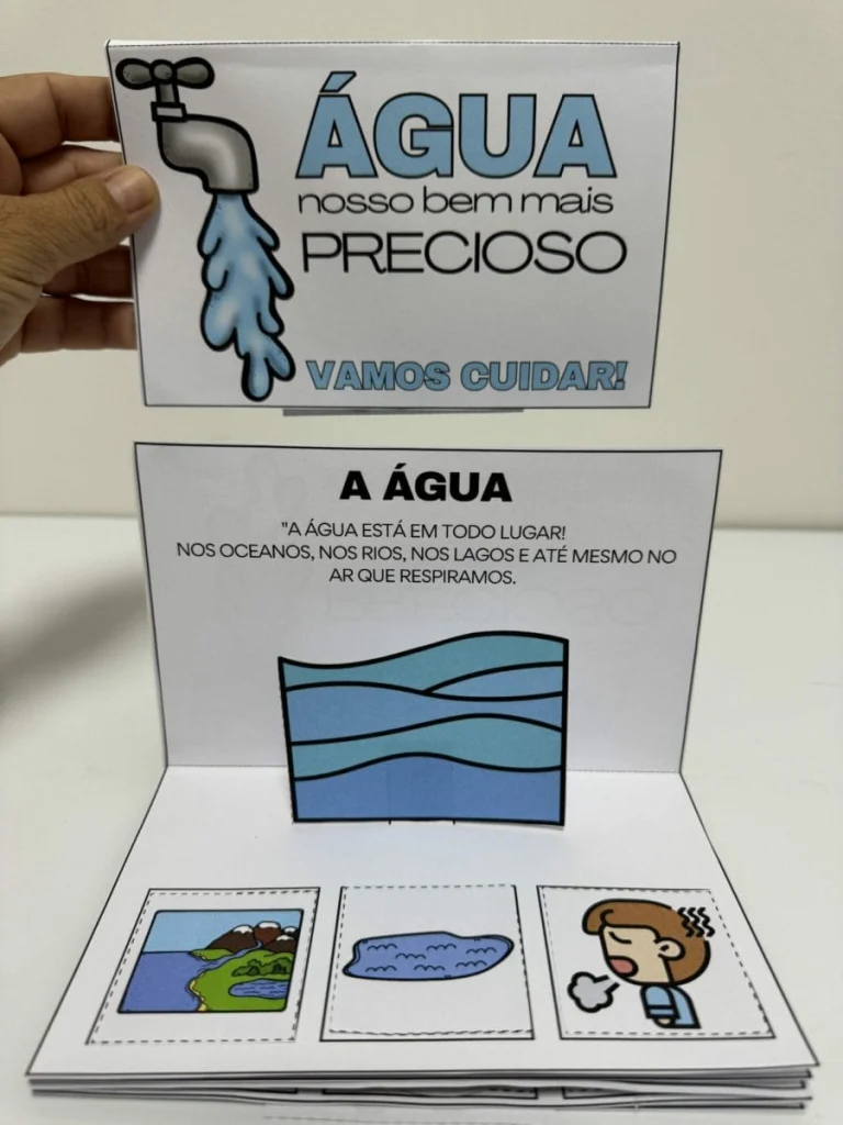 Livro Pop-Up sobre Água — foto 7