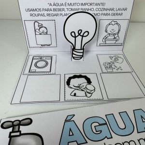 Livro Pop-Up: Água - Dia da Água - Pedagogia de Ideias Livro Pop-Up: Água - Dia da Água