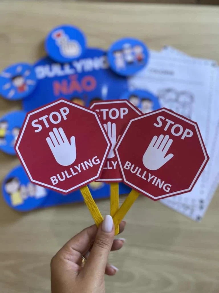 Luva Bullying Não com Atividade Complementar — foto 4