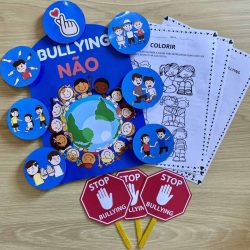 Luva - Bullying Não - Bullying