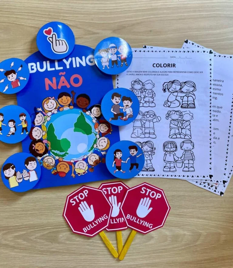 Luva Bullying Não com Atividade Complementar — foto 3