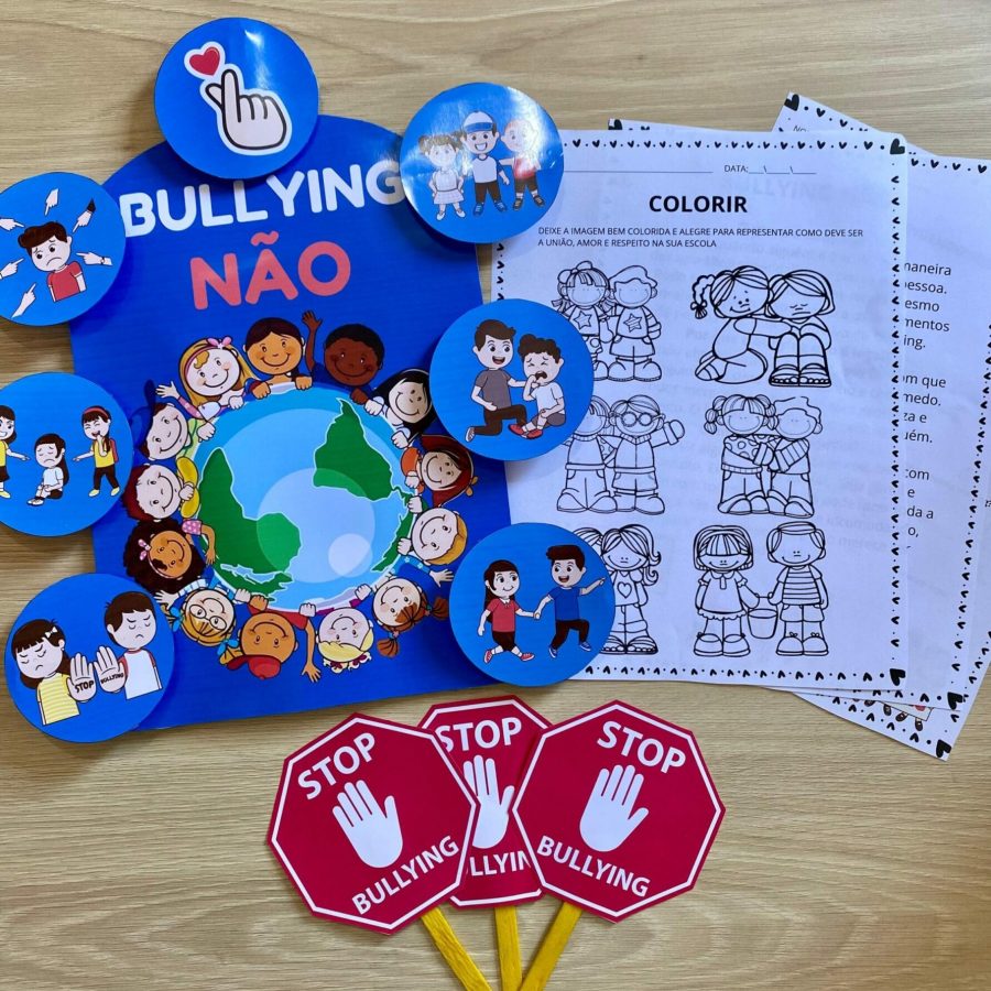 Luva - Bullying Não - Bullying - Pedagogia de Ideias Luva - Bullying Não - Bullying