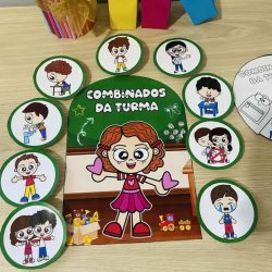 Luva Combinados da Turma - Apoio Visual