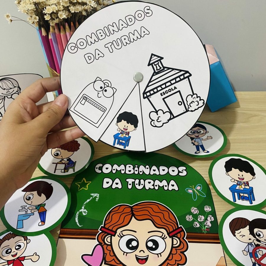 Luva Combinados da Turma - Apoio Visual - Pedagogia de Ideias Luva Combinados da Turma - Apoio Visual