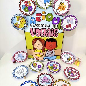 Luva Gigante - A Aventura das Vogais - Alfabetização - Pedagogia de Ideias Luva Gigante - A Aventura das Vogais - Alfabetização