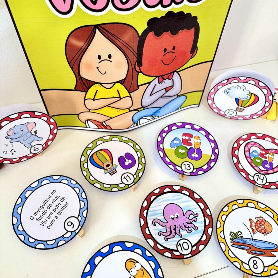 Luva Gigante - A Aventura das Vogais - Alfabetização - Pedagogia de Ideias Luva Gigante - A Aventura das Vogais - Alfabetização