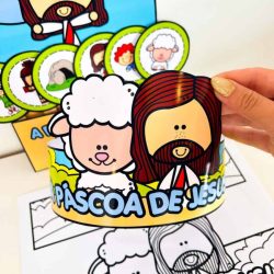 Luva Interativa - A Páscoa de Jesus - Páscoa