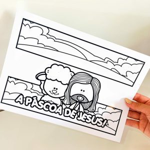 Luva Interativa - A Páscoa de Jesus - Páscoa - Pedagogia de Ideias Luva Interativa - A Páscoa de Jesus - Páscoa