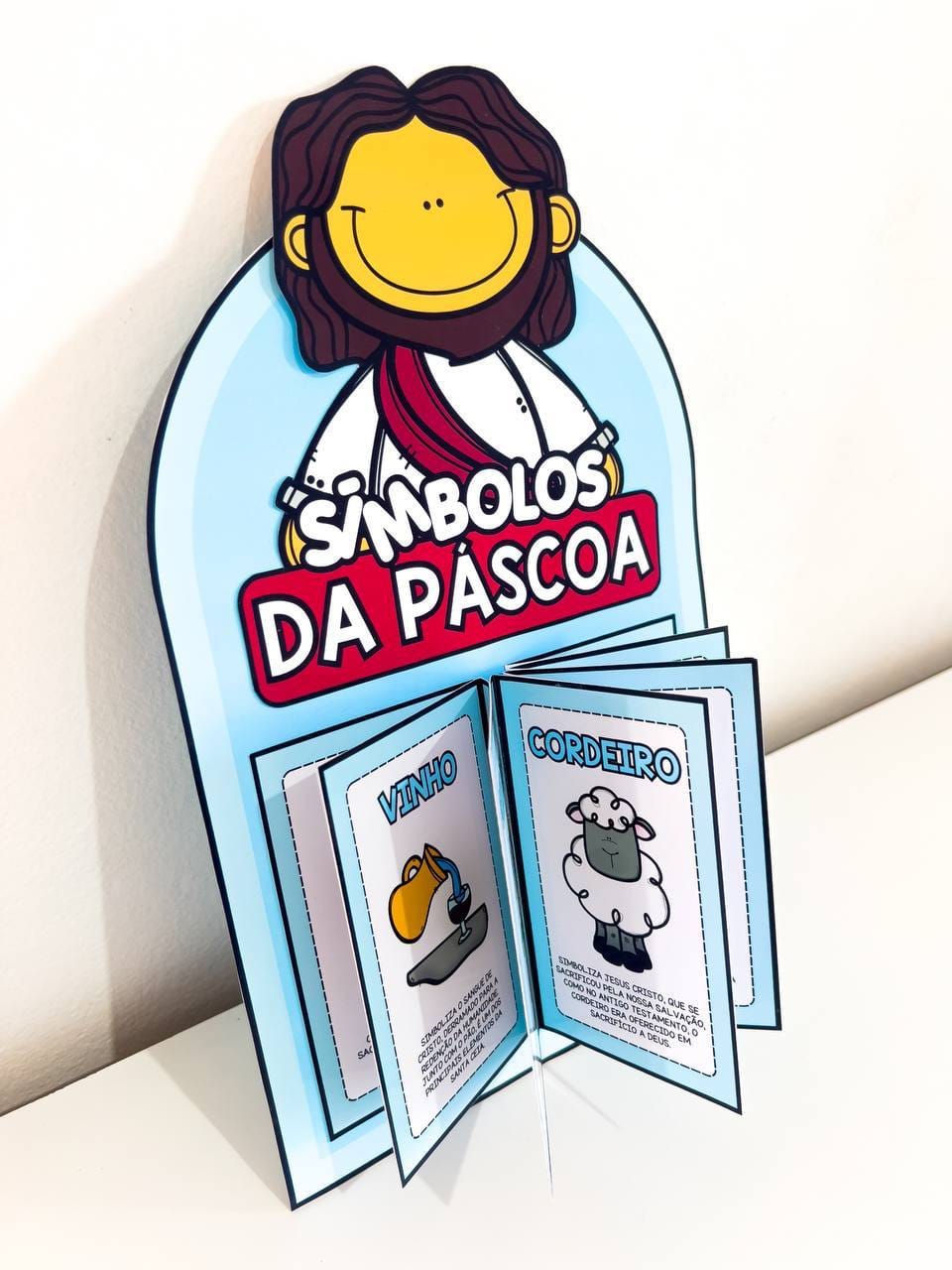 Luva Livro Símbolos da Páscoa - Páscoa - Pedagogia de Ideias Luva Livro Símbolos da Páscoa - Páscoa