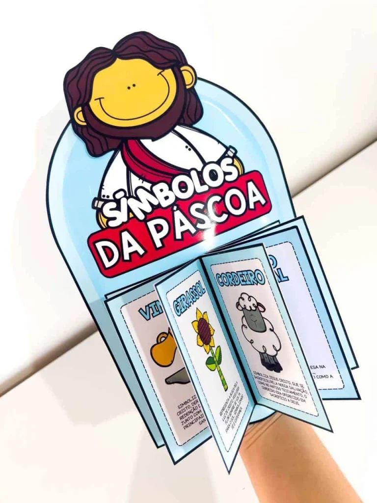 Luva Livro Símbolos da Páscoa — foto 6