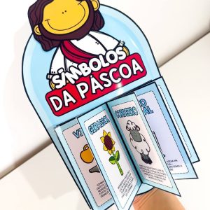 Luva Livro Símbolos da Páscoa - Páscoa