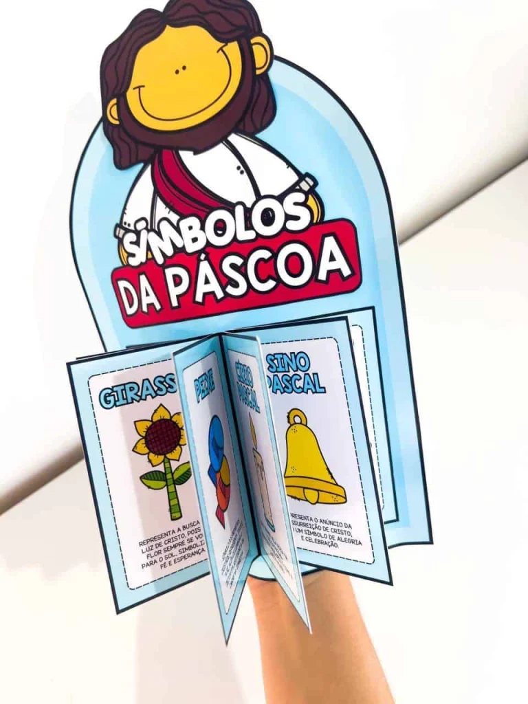 Luva Livro Símbolos da Páscoa — foto 3