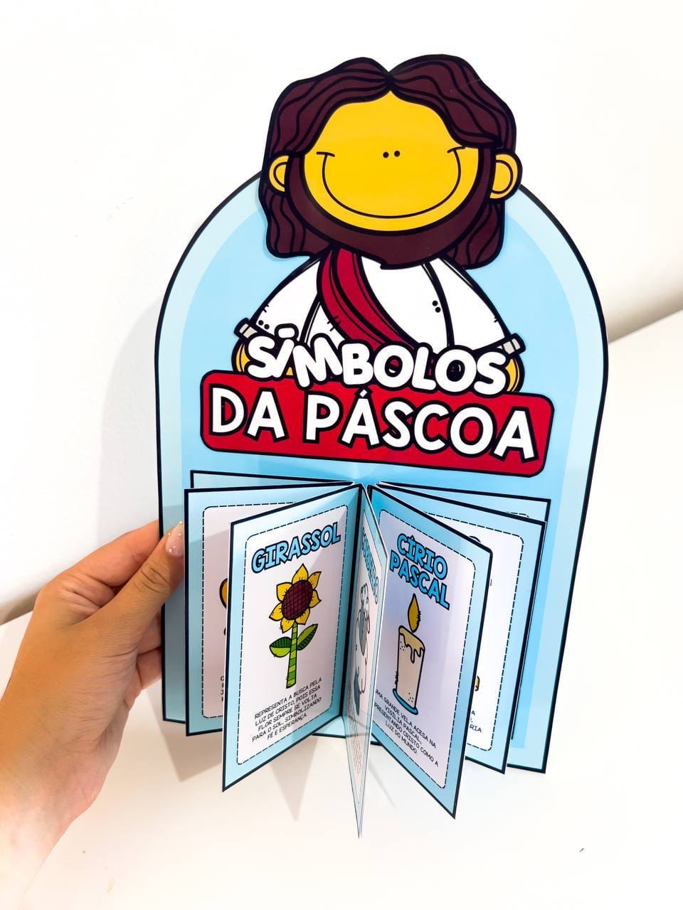 Luva Livro Símbolos da Páscoa - Páscoa