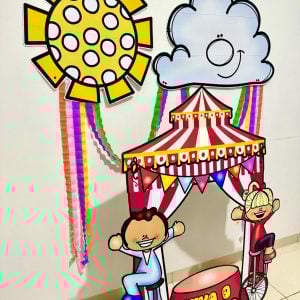 Moldura Gigante para Foto - Dia do Circo - Dia do Circo - Pedagogia de Ideias Moldura Gigante para Foto - Dia do Circo - Dia do Circo