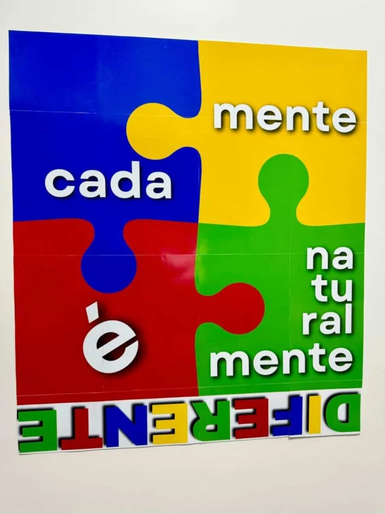 Mural Autismo com Caça-Palavras — foto 3