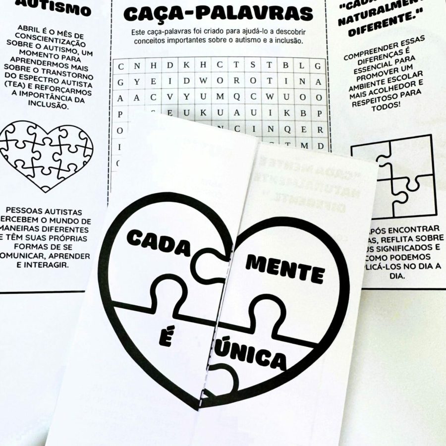 Mural - Autismo - Inclusão e Diversidade - Pedagogia de Ideias Mural - Autismo - Inclusão e Diversidade