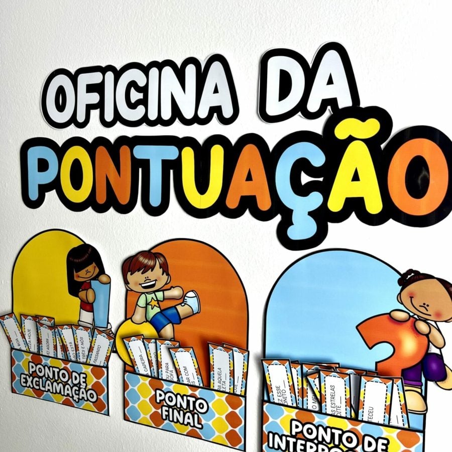 Oficina da Pontuação - Alfabetização - Pedagogia de Ideias Oficina da Pontuação - Alfabetização