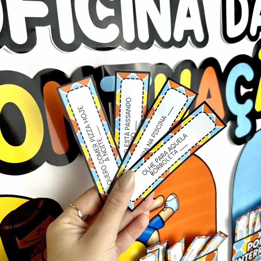 Oficina da Pontuação - Alfabetização - Pedagogia de Ideias Oficina da Pontuação - Alfabetização