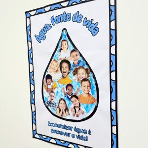 Painel Colaborativo Dia da Água - Dia da Água - Pedagogia de Ideias Painel Colaborativo Dia da Água - Dia da Água