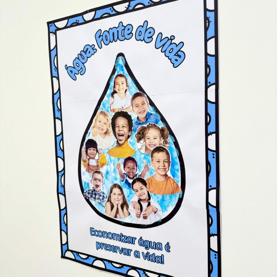 Painel Colaborativo Dia da Água - Dia da Água - Pedagogia de Ideias Painel Colaborativo Dia da Água - Dia da Água