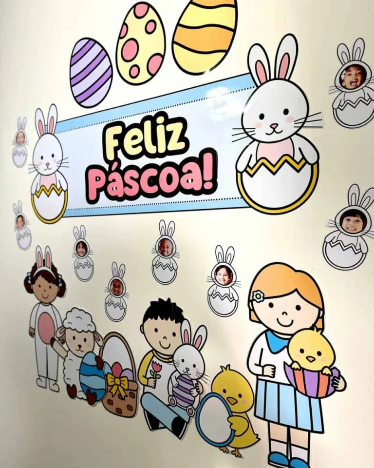Painel Interativo de Páscoa com Fotos — foto 4