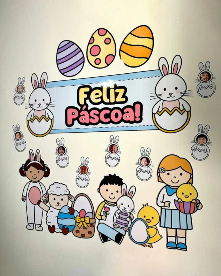 Painel Interativo de Páscoa com Fotos — foto 6