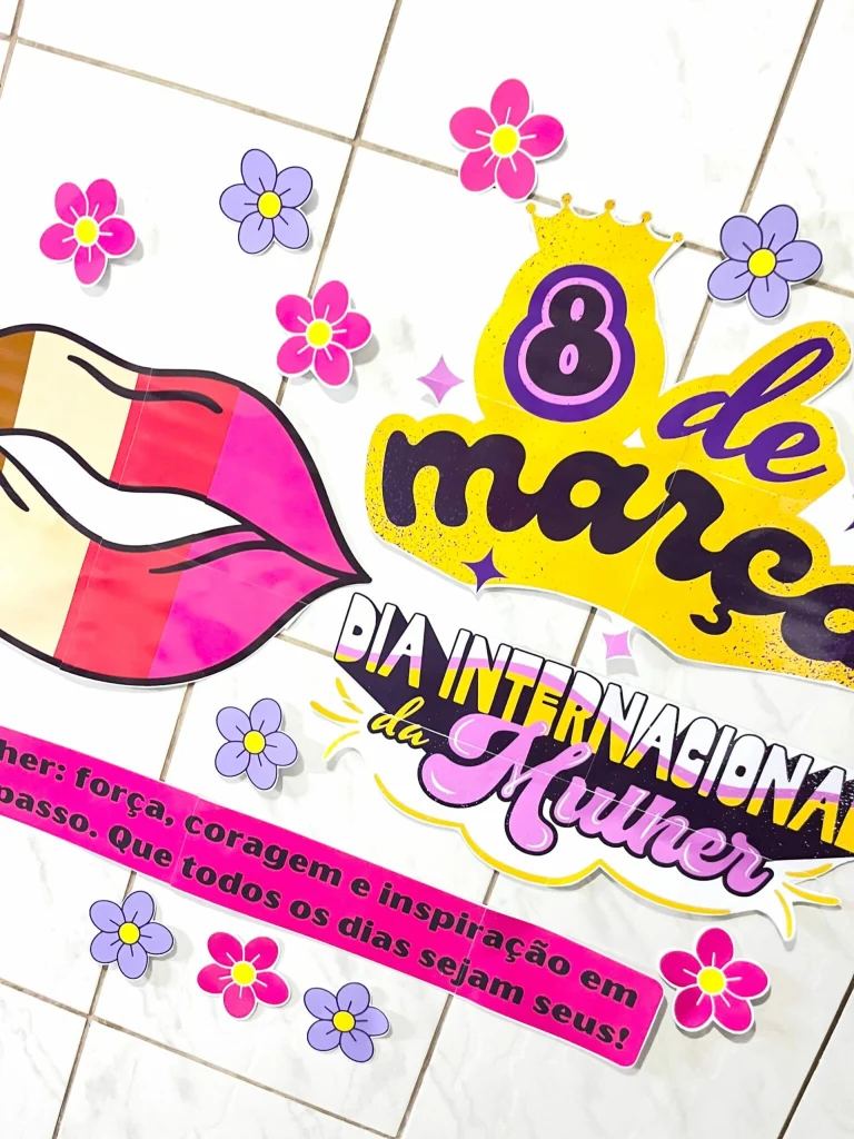 Painel Dia da Mulher com Frases Inspiradoras — foto 5