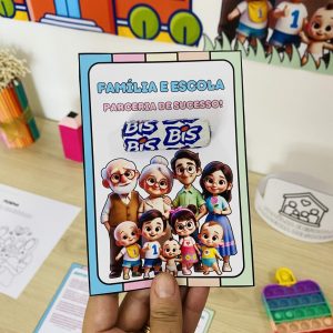 Painel - Família e Escola - Apoio Visual - Pedagogia de Ideias Painel - Família e Escola - Apoio Visual