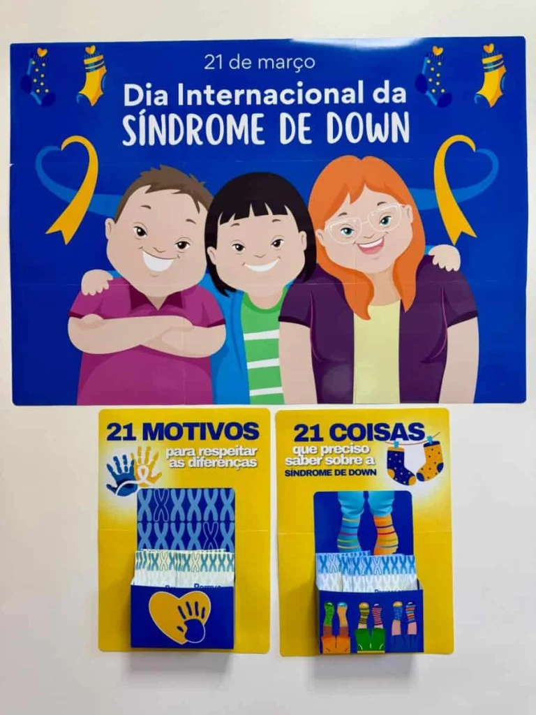 Painel Informativo Síndrome de Down com 21 Cartas — foto 11