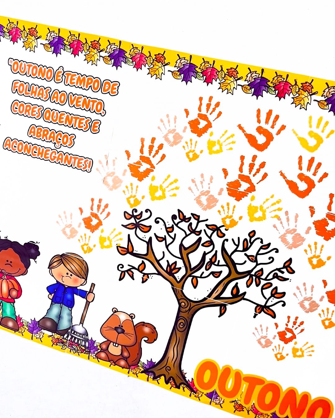 Painel Interativo do Outono - Outono - Pedagogia de Ideias Painel Interativo do Outono - Outono