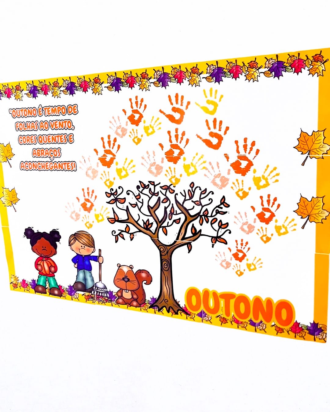 Painel Interativo do Outono - Outono - Pedagogia de Ideias Painel Interativo do Outono - Outono