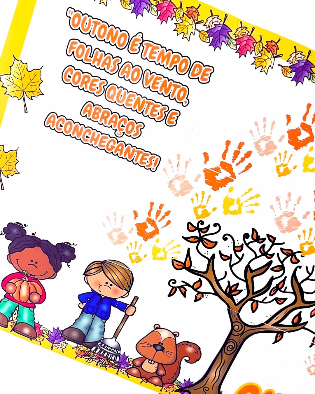 Painel Interativo do Outono - Outono - Pedagogia de Ideias Painel Interativo do Outono - Outono