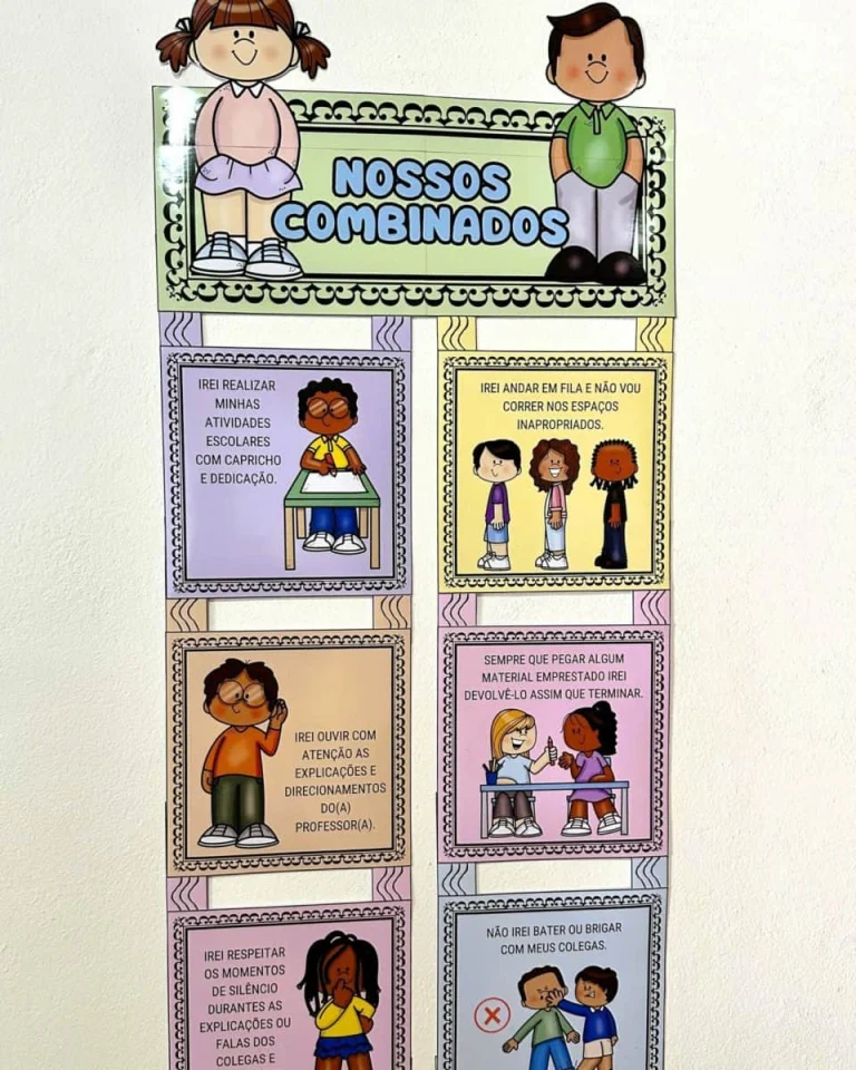 Painel Nossos Combinados com Livrinho — foto 2